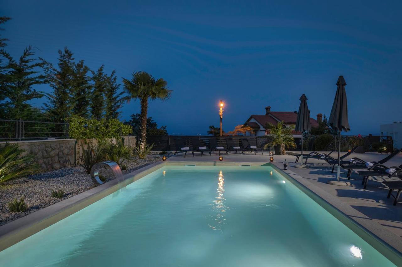 Piccola Villa Adriatic With A Swimming Pool, Grill, Children Playground Opatija Ičići Exterior foto