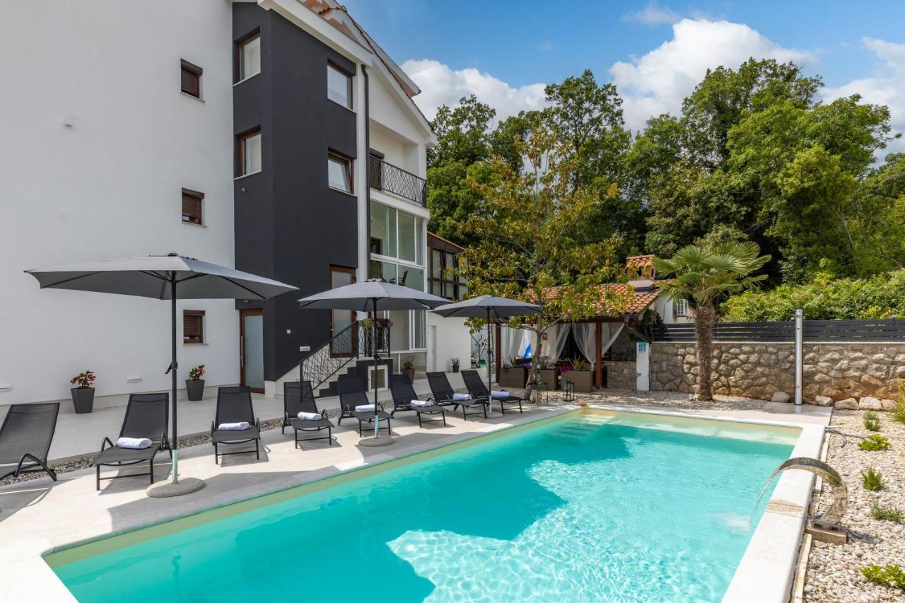Piccola Villa Adriatic With A Swimming Pool, Grill, Children Playground Opatija Ičići Exterior foto
